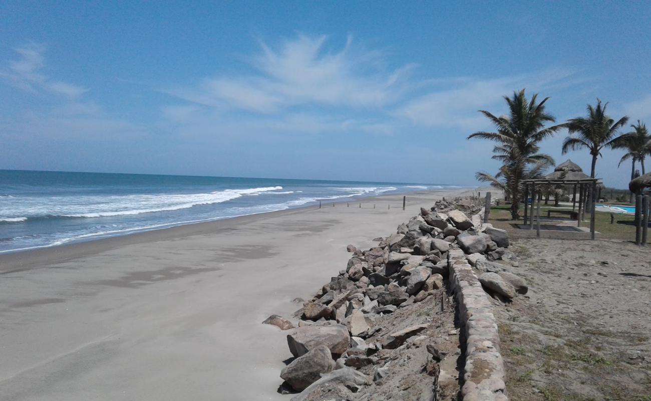 Photo de Nuevo Altata beach avec sable lumineux de surface