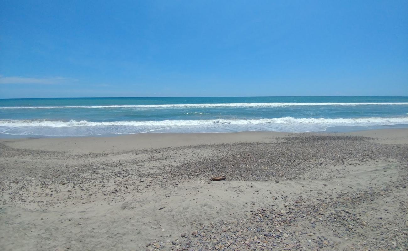 Photo de Ceuta beach avec sable gris de surface