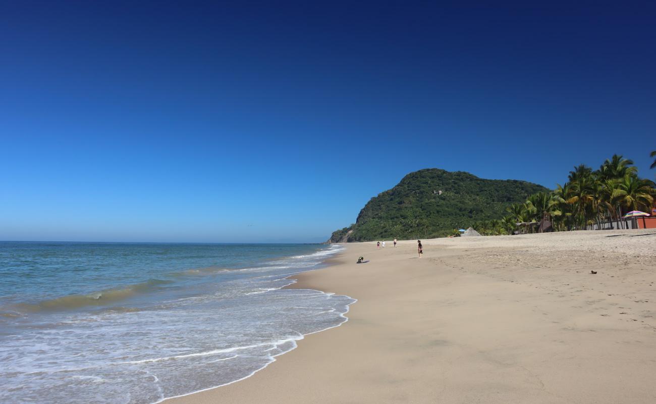 Photo de Lo de Marcos beach avec sable lumineux de surface