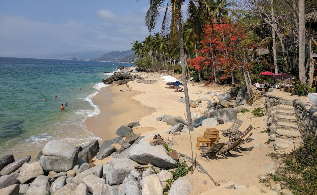 Photo de Caballo beach avec caillou fin clair de surface