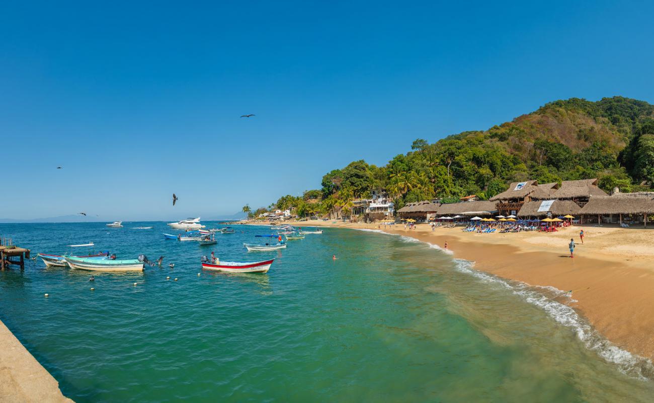 Photo de Playa Las Animas avec caillou fin clair de surface