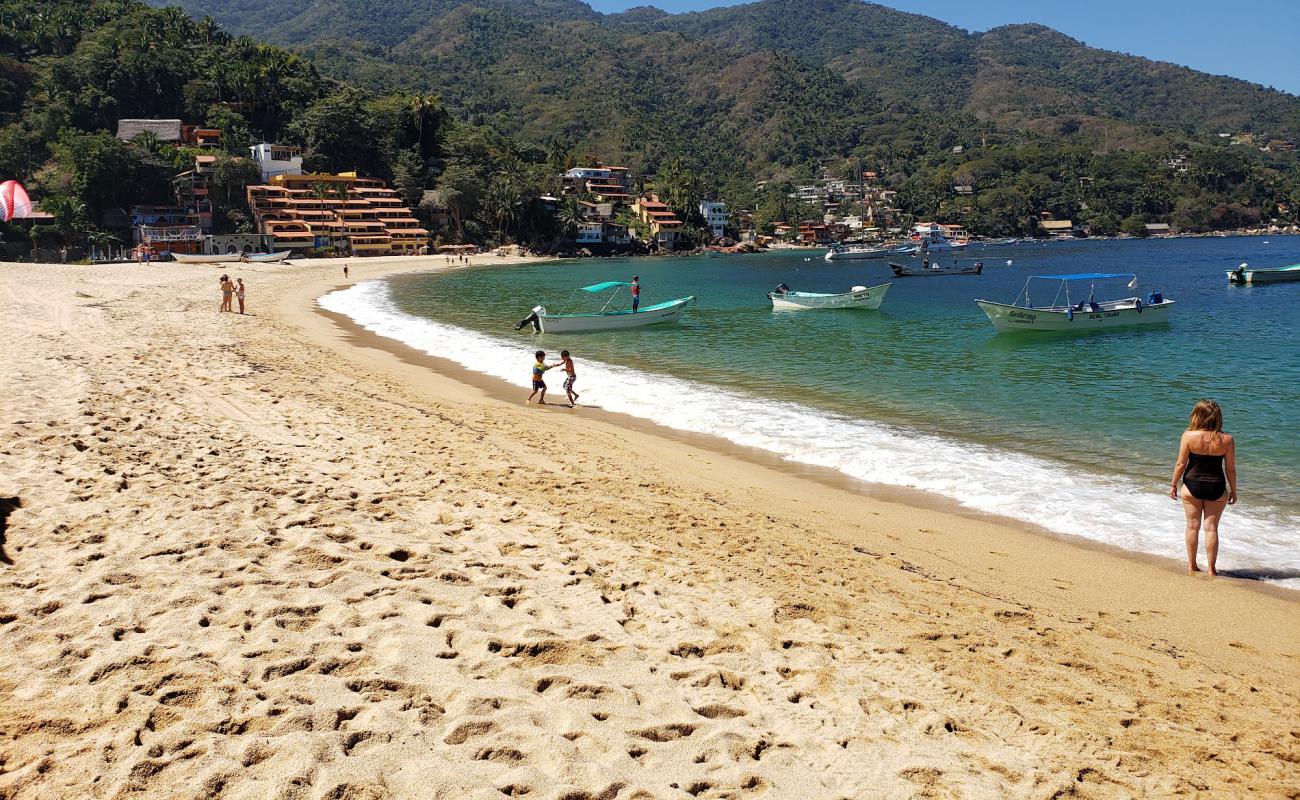 Photo de Yelapa beach avec caillou fin clair de surface