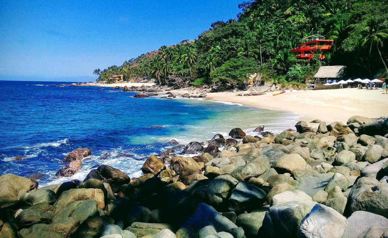 Photo de Pizota beach avec sable beige de surface