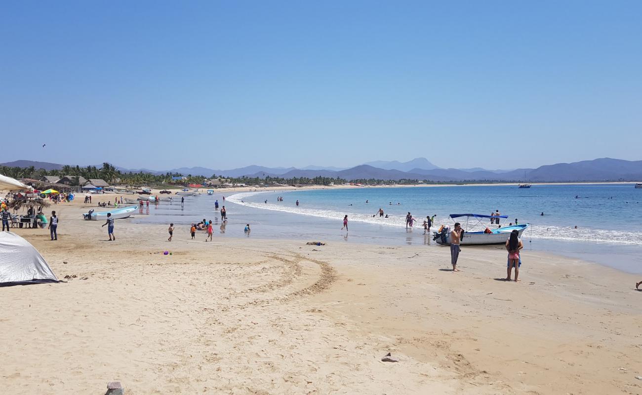 Photo de Playa Punta Perula avec sable lumineux de surface