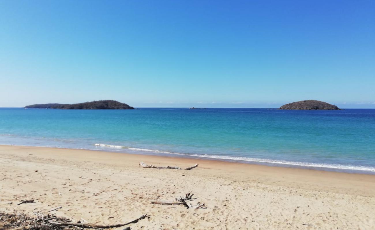 Photo de Pal Mar Chamela beach avec sable beige de surface