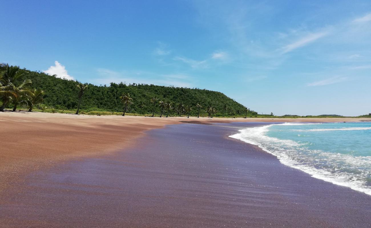 Photo de Carey beach II avec sable brun de surface