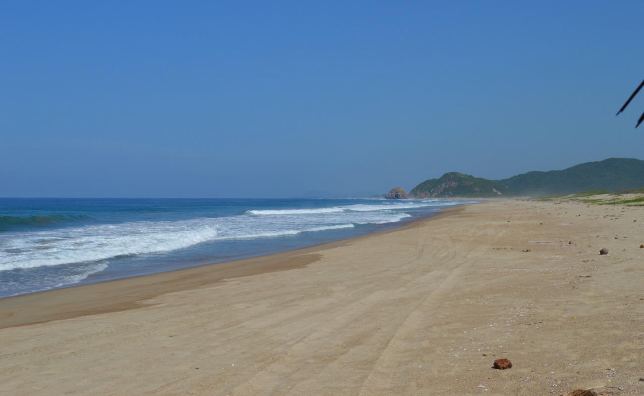 Photo de Playa el Coco avec sable brun de surface