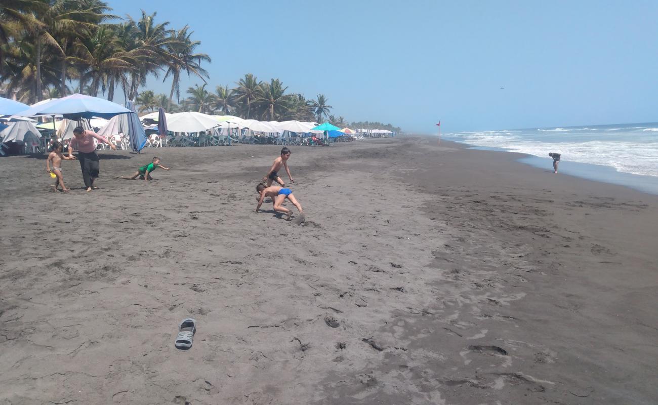 Photo de Playa de Cuyutlan III avec sable brun de surface