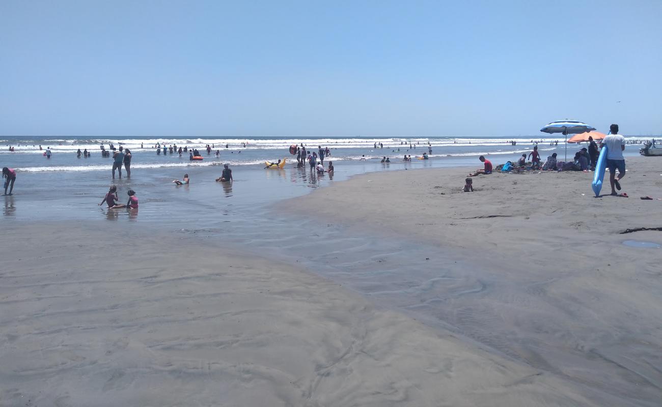 Photo de Playa las Penitas avec sable brun de surface