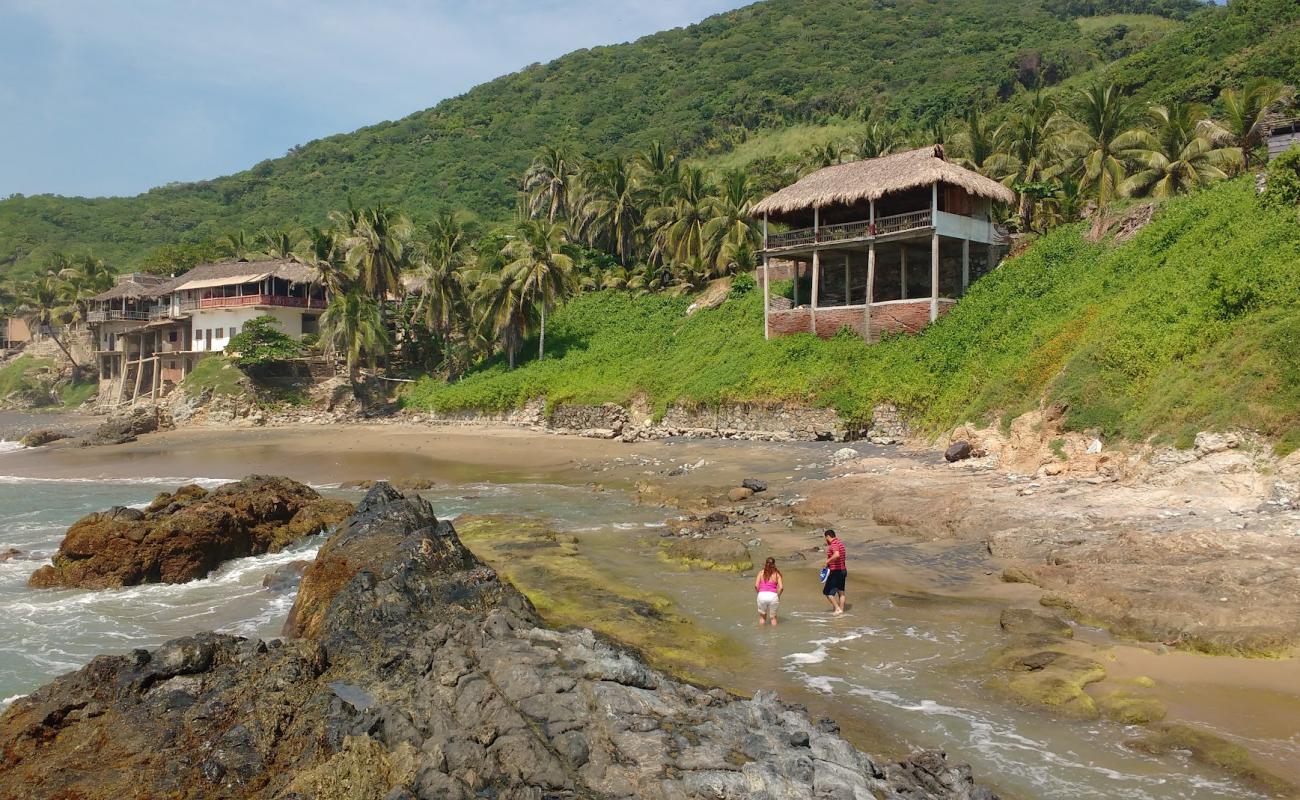 Photo de Playa Las Playitas avec sable beige de surface