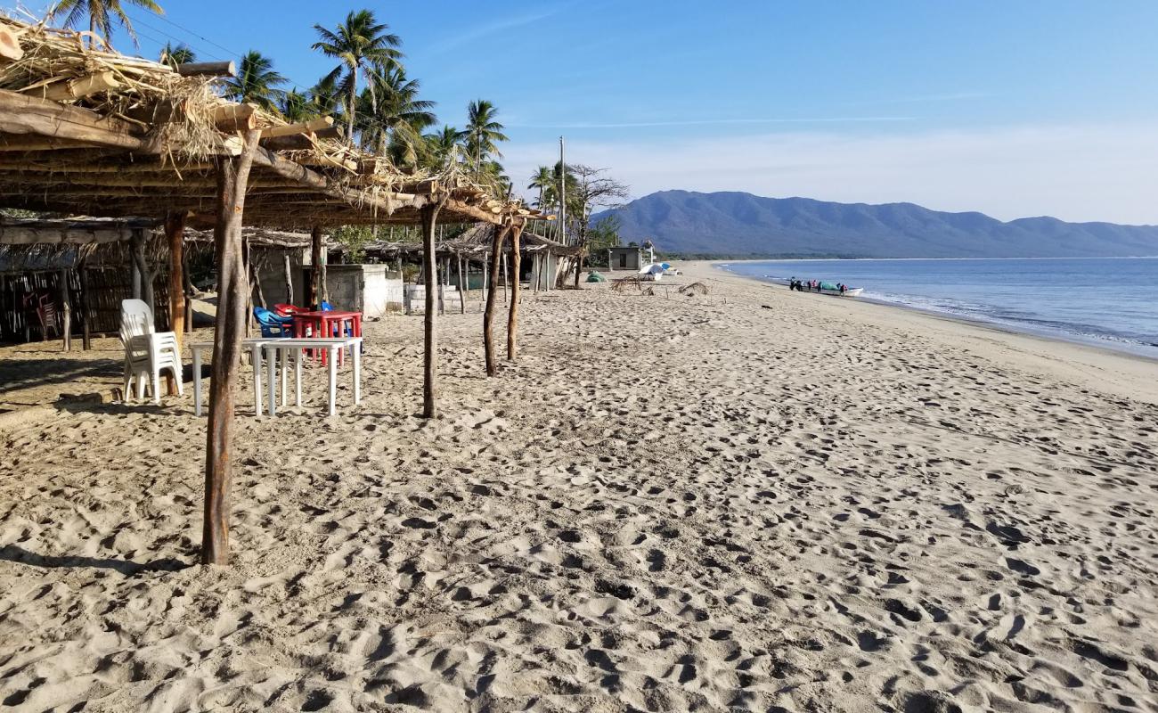 Photo de Cangrejo beach avec sable beige de surface