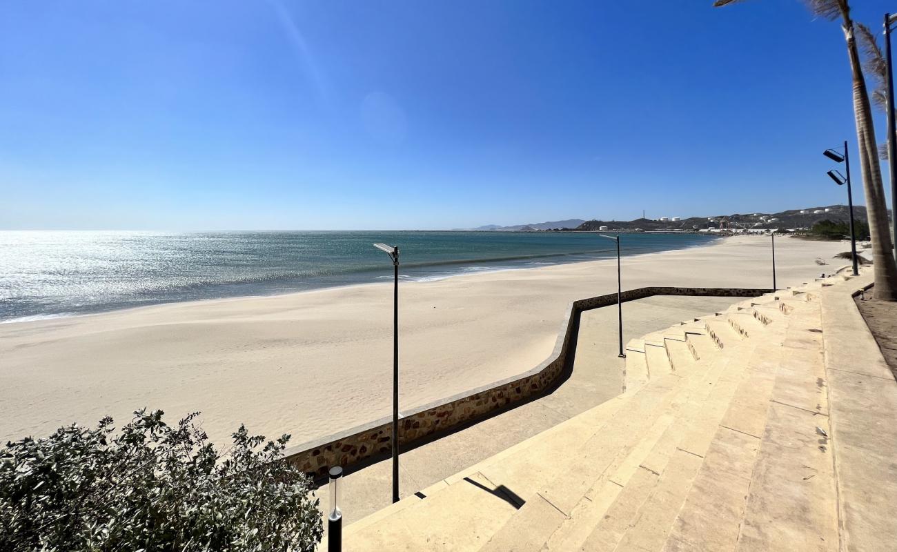 Photo de Salina Cruz beach avec sable gris de surface