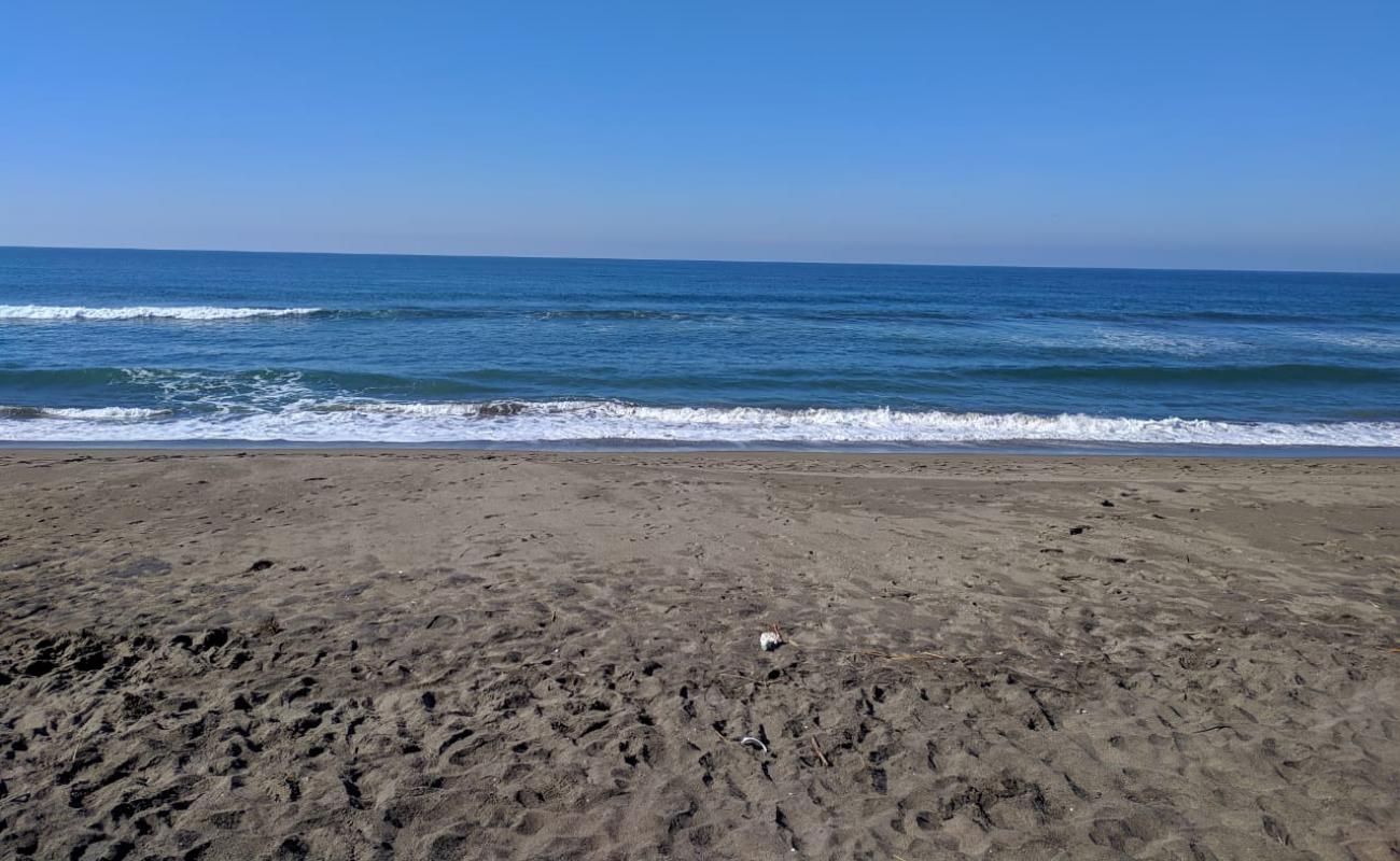 Photo de San Jose el Huayate beach avec sable gris de surface