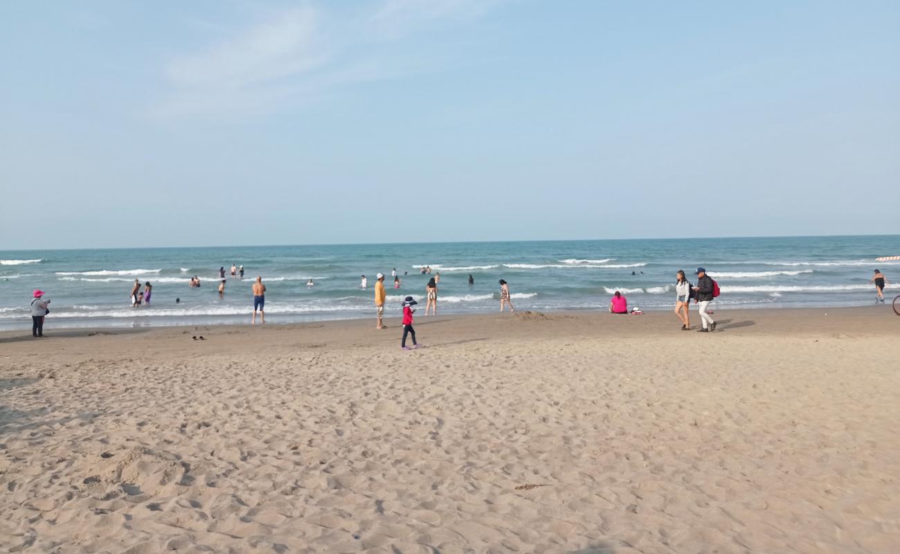 Photo de Veracruz Playa Tecolutla avec sable beige de surface