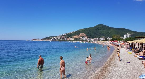 Plage de Budva