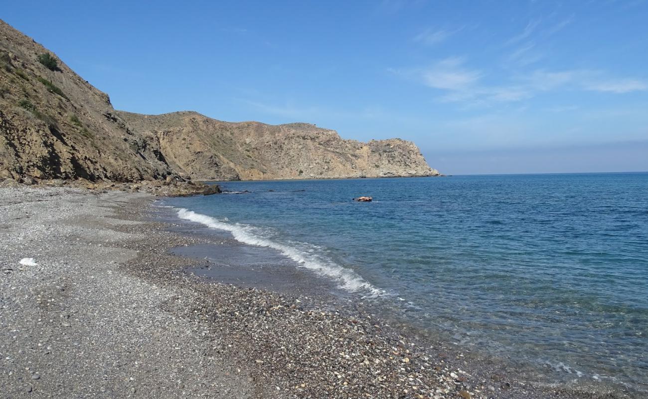 Photo de Boumehdi beach avec caillou fin gris de surface