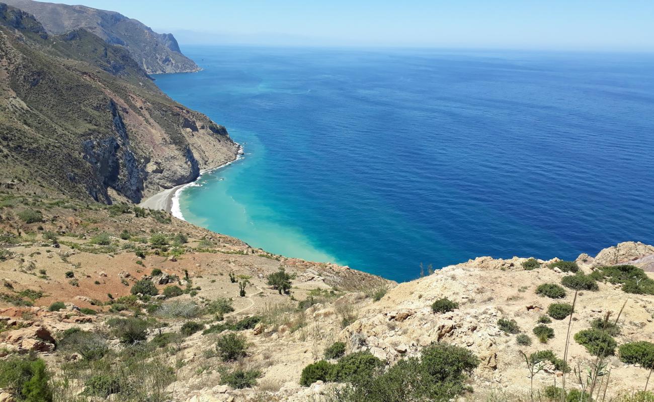 Photo de Plage Taoussarte avec caillou gris de surface