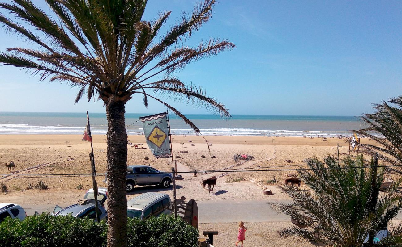 Photo de Sidi Kaouki Beach avec sable beige de surface