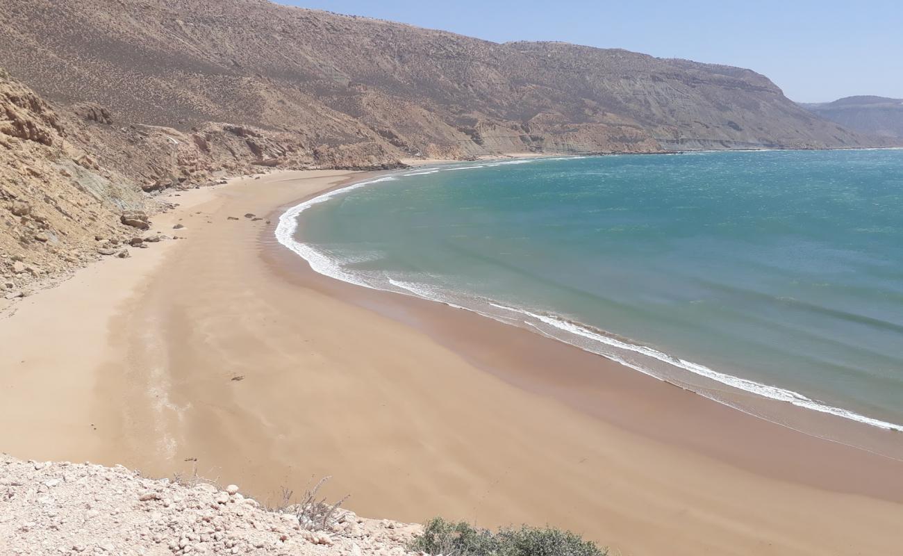 Photo de Plage d'Imsouane 2 avec sable fin brun de surface