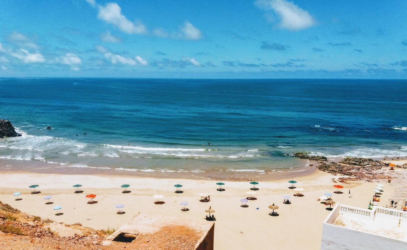Photo de Plage AFTASS avec sable beige fin de surface