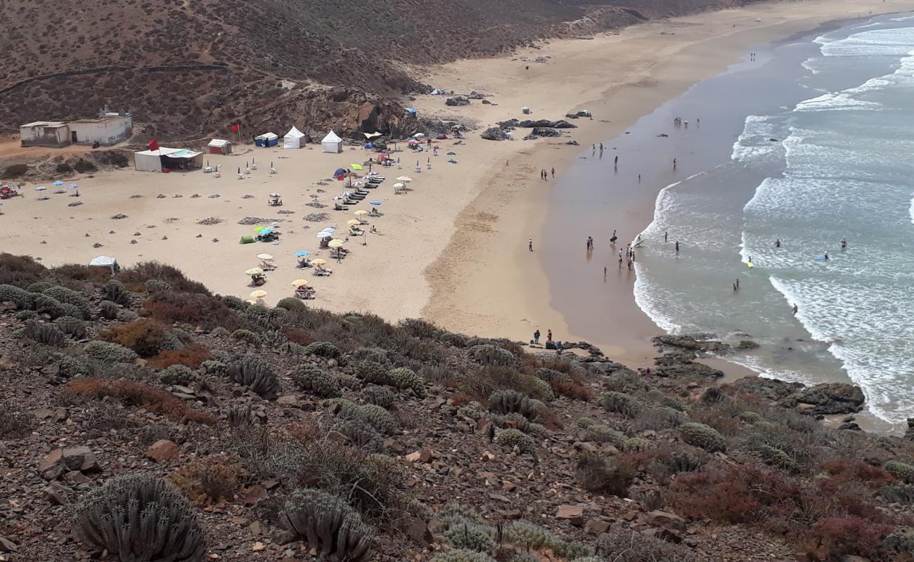 Photo de Sidi El Wafi avec sable fin et lumineux de surface