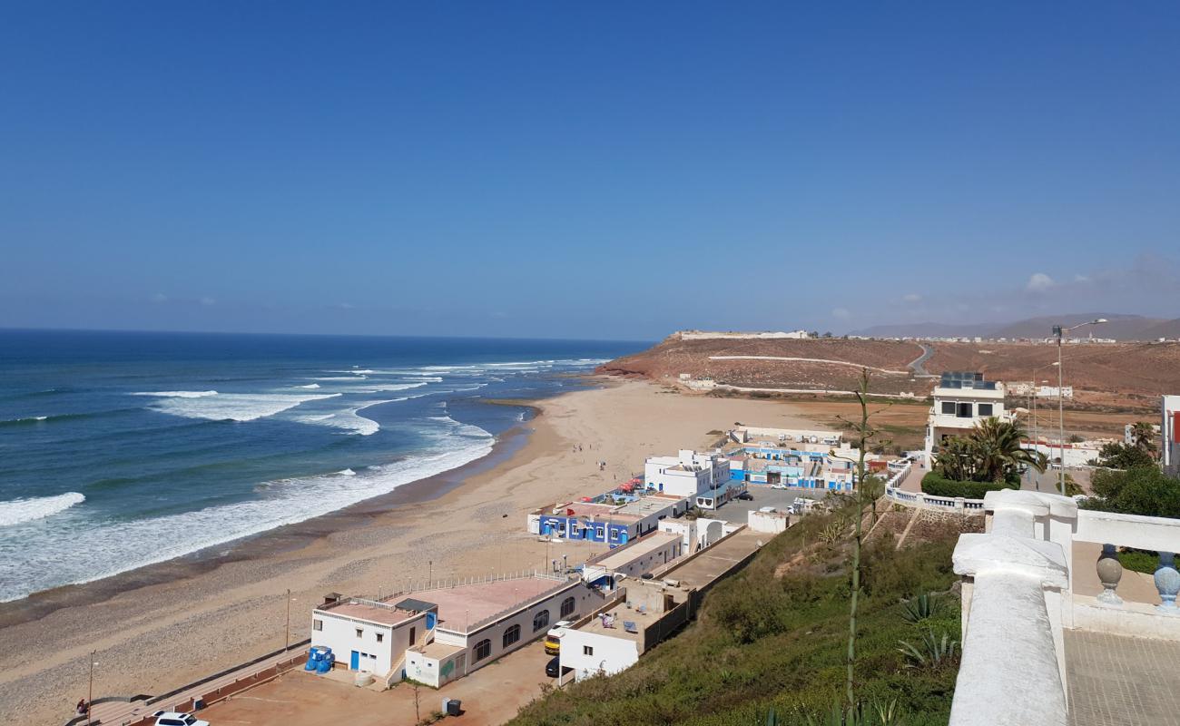 Photo de Plage Sidi Ifni avec sable beige de surface