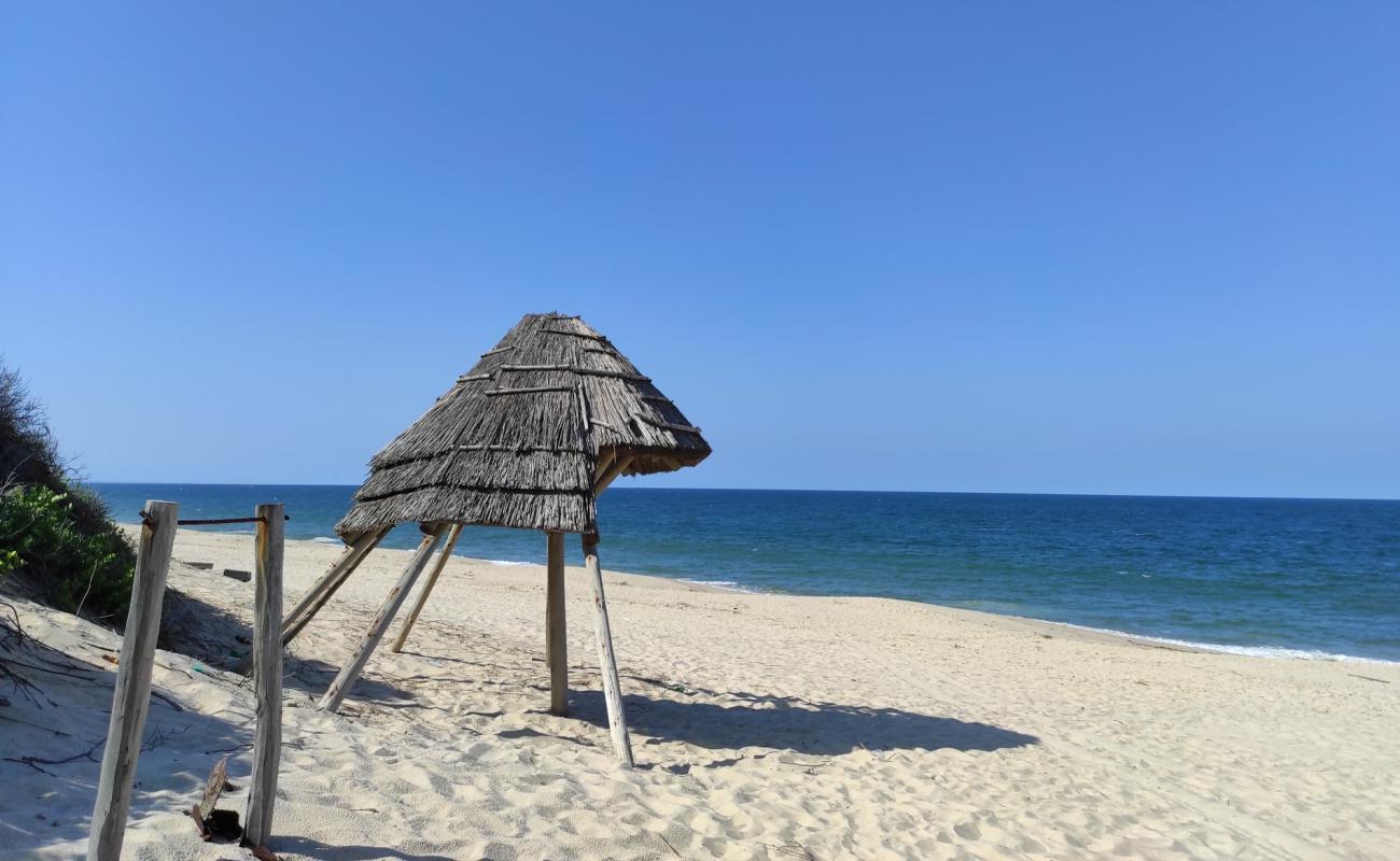 Photo de Praia de Macaneta avec sable beige de surface