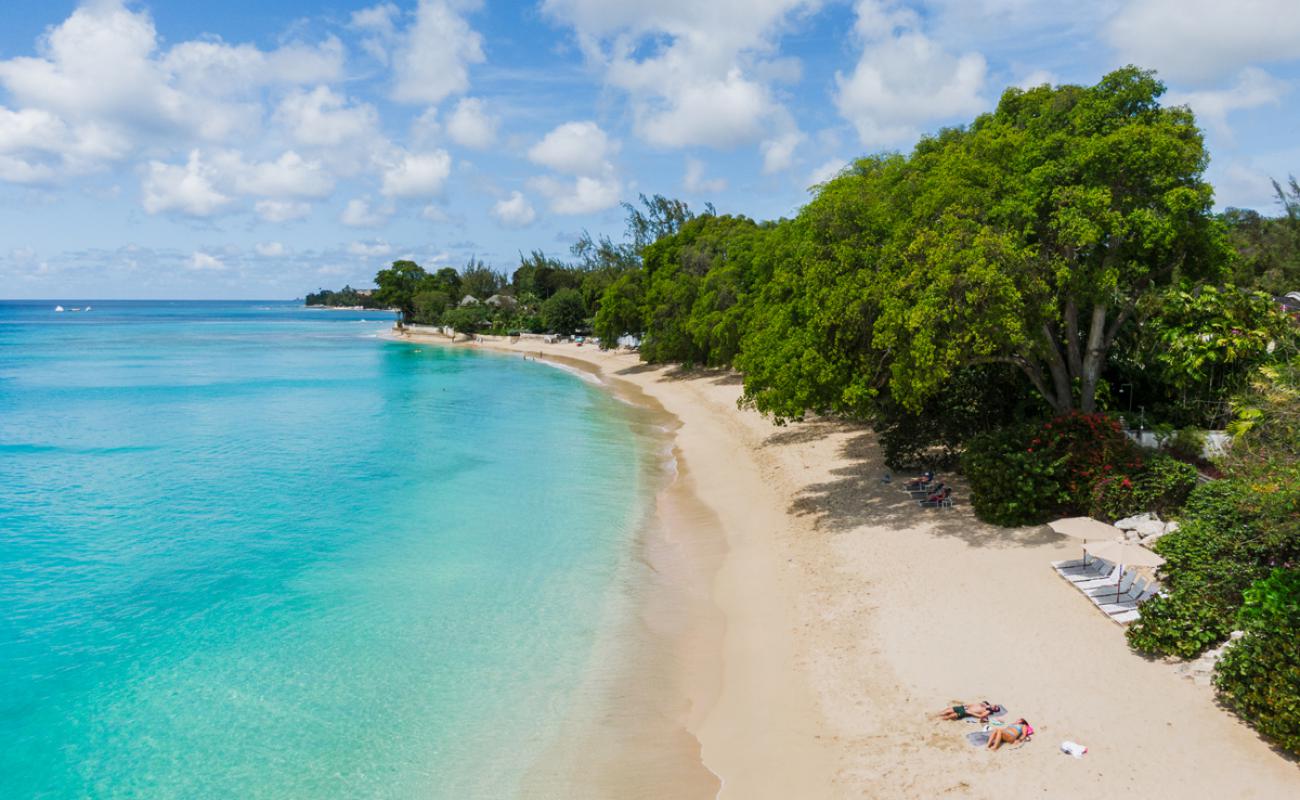 Photo de Emerald beach avec sable fin et lumineux de surface