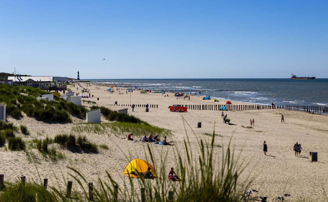 Photo de Strand Breskens avec sable lumineux de surface