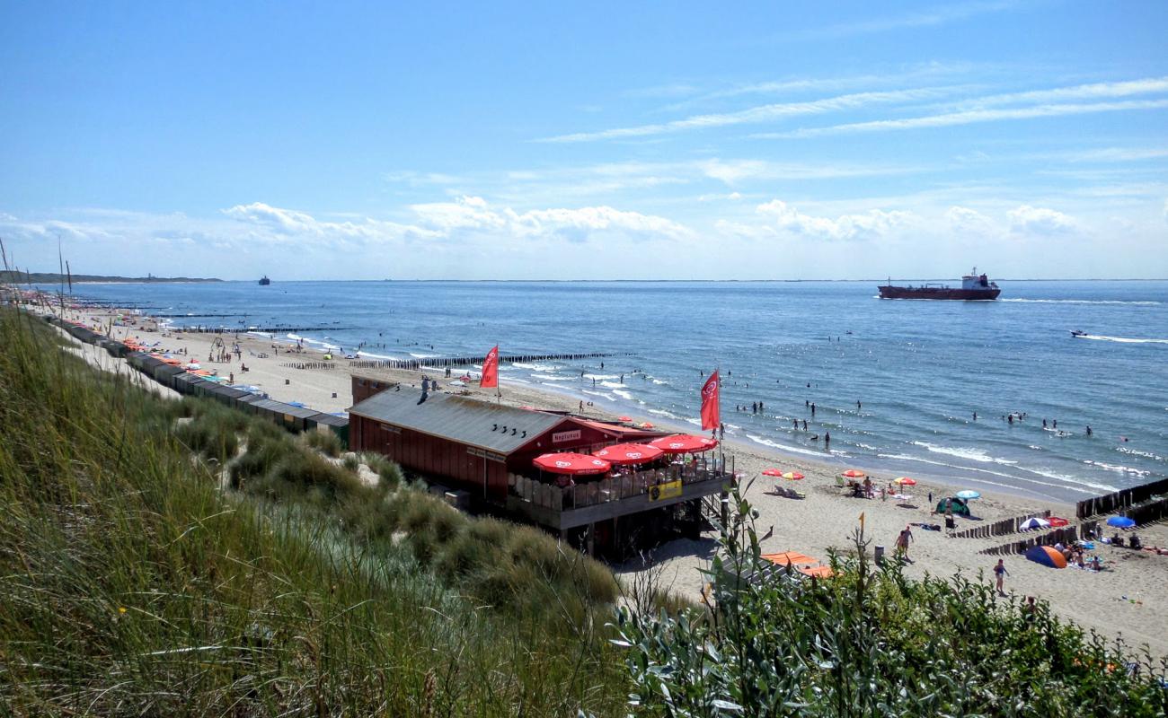 Photo de Joossesweg beach avec sable lumineux de surface