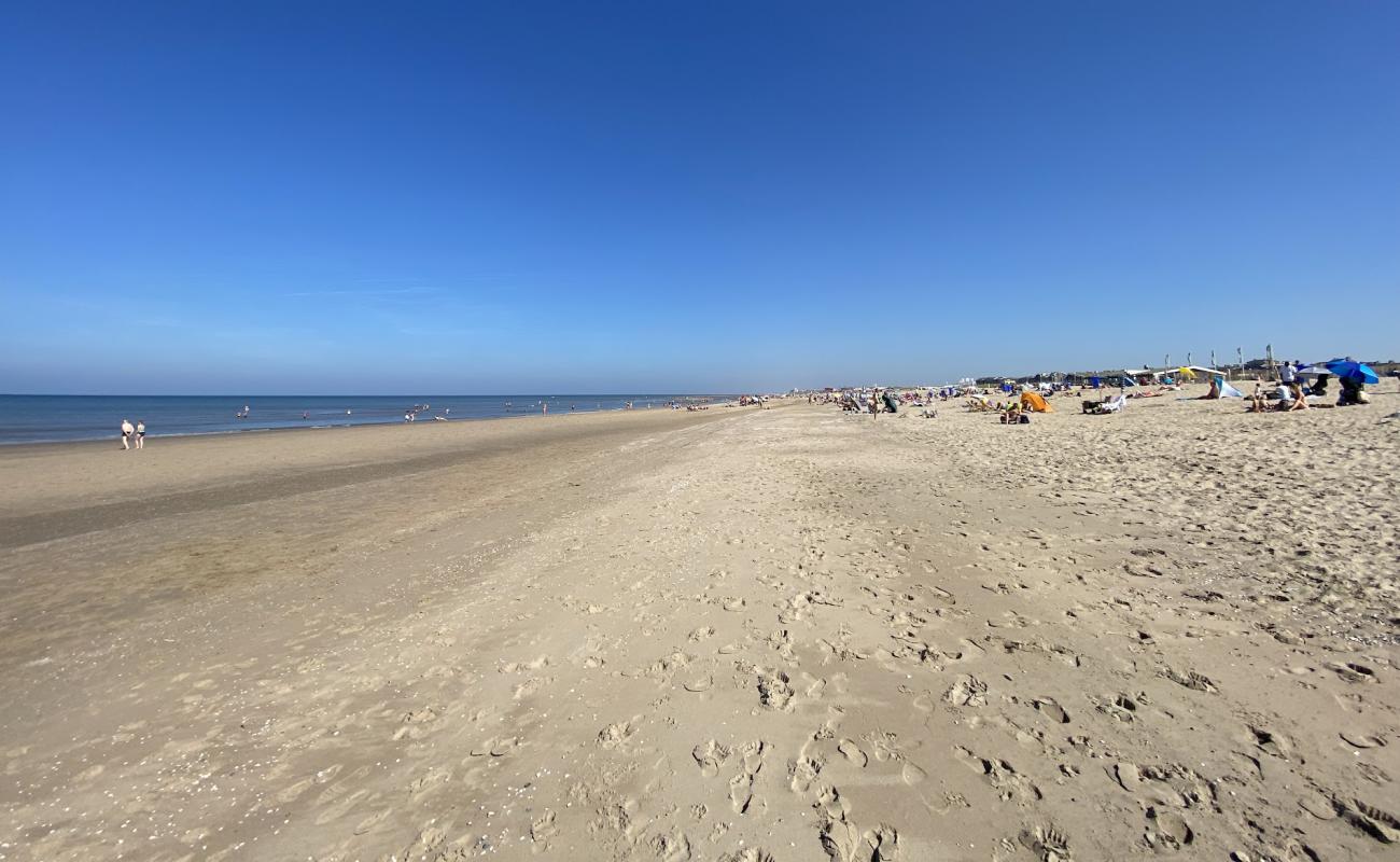 Photo de Katwijk Beach avec sable beige de surface