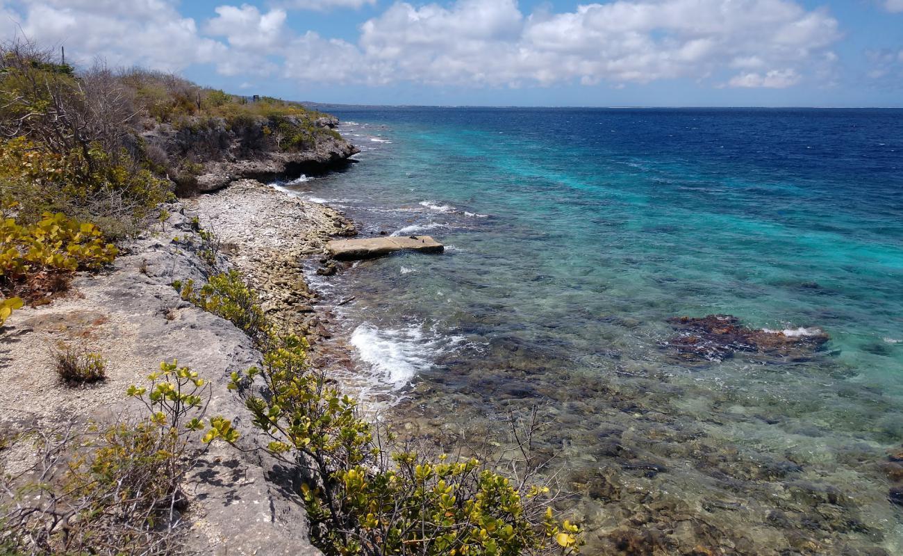 Photo de Karpata Beach avec terrain rocheux de surface