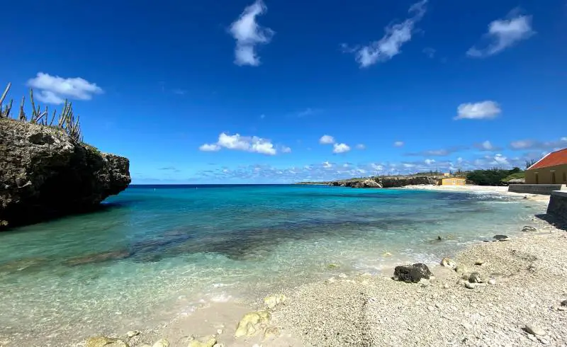 Photo de Boca Slagbaai avec terrain rocheux de surface