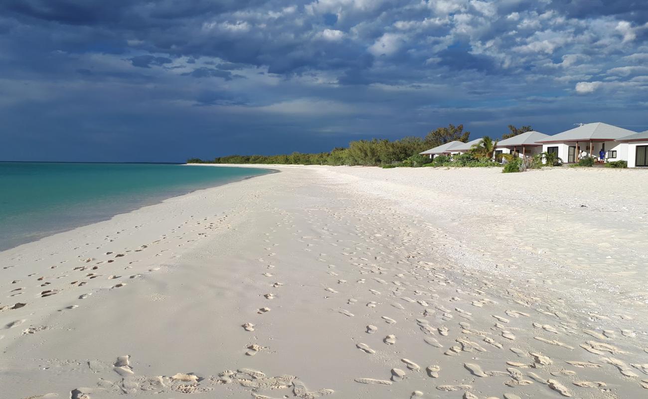 Photo de Ouvea Beach avec sable fin blanc de surface