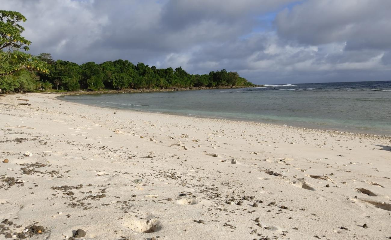 Photo de Honemoon Beach avec sable beige de surface