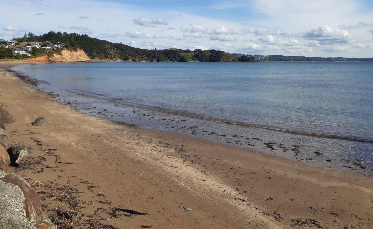 Photo de Plage de Hihi avec sable lumineux de surface