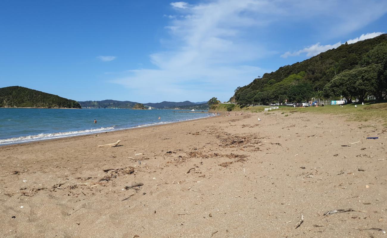 Photo de Paihia Beach avec sable beige de surface