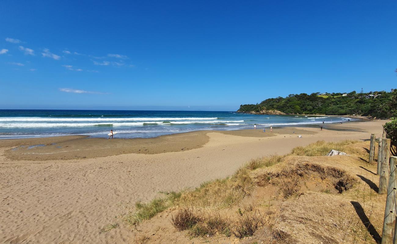 Photo de Sandy Bay Beach avec sable beige de surface