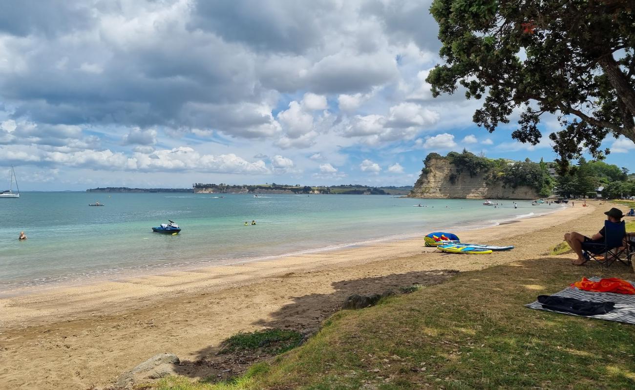 Photo de Arkles Bay Beach avec sable beige de surface