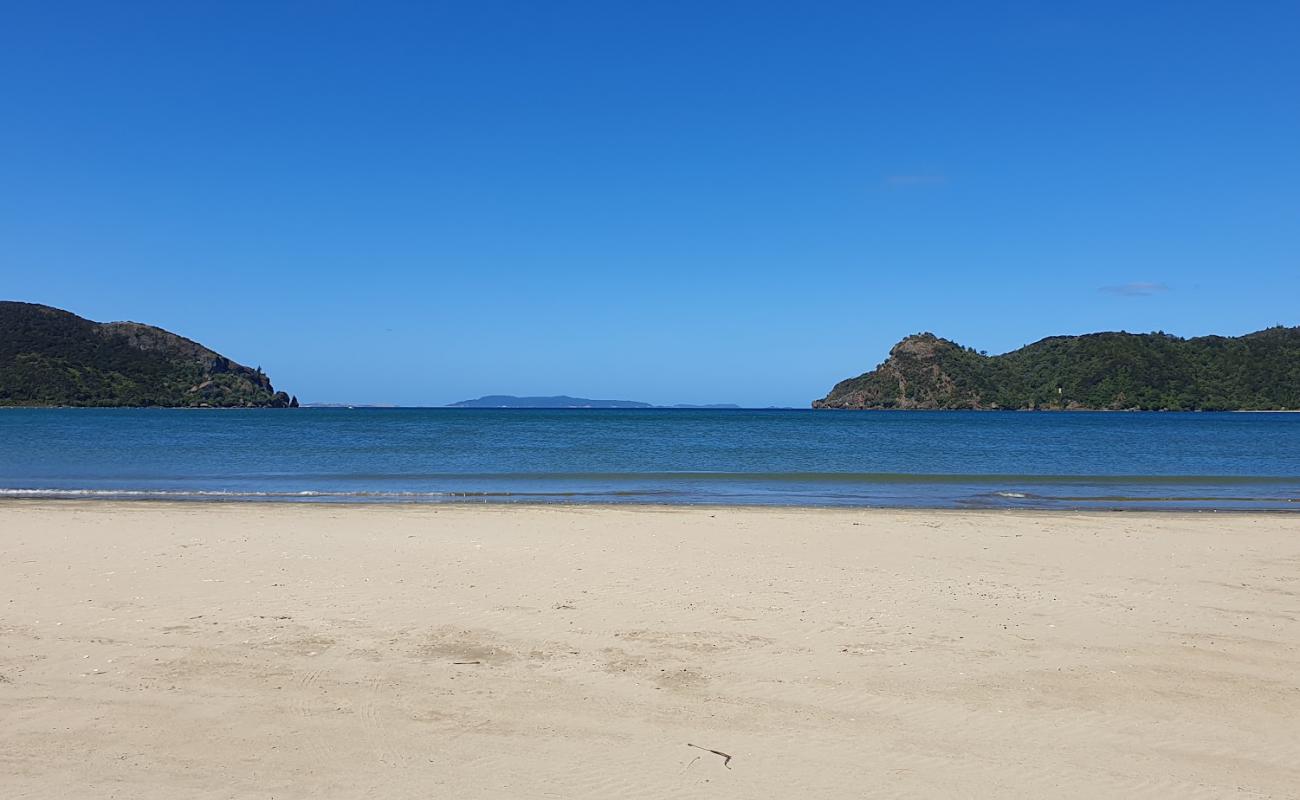 Photo de Kennedy Bay avec sable brun de surface