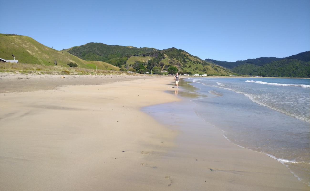 Photo de Anaura Beach avec sable beige de surface