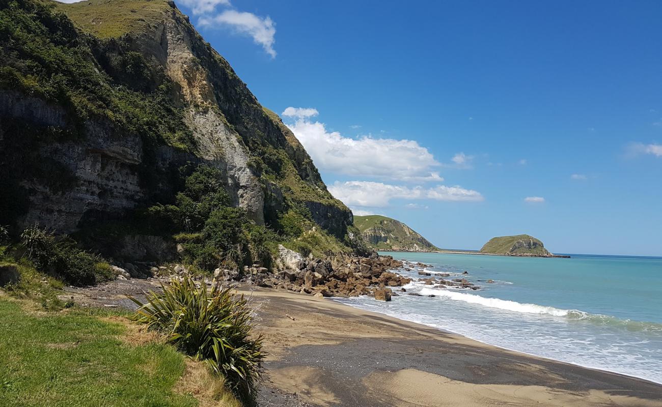 Photo de Tangoio Beach avec sable beige de surface