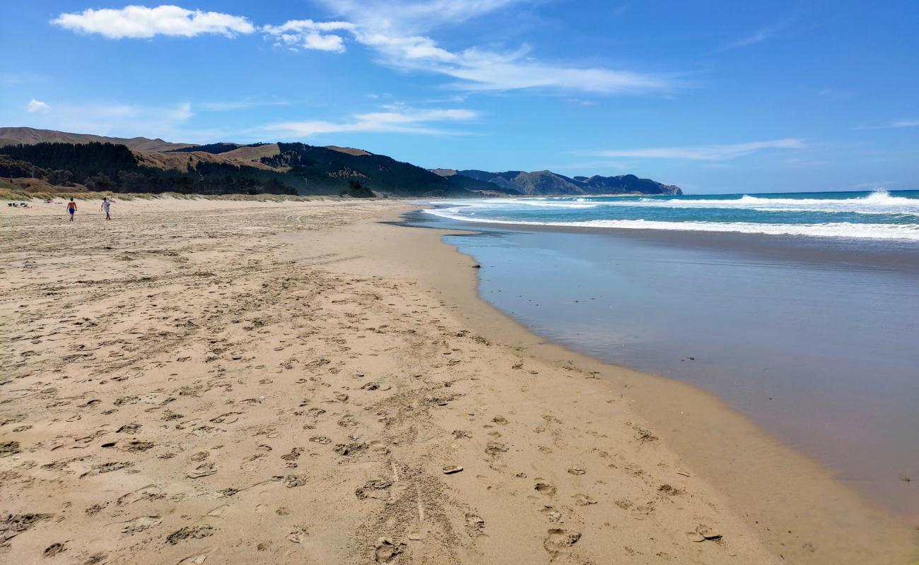Photo de Ocean Beach avec sable beige de surface