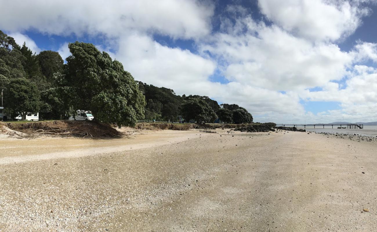 Photo de Shelly Beach avec sable beige de surface