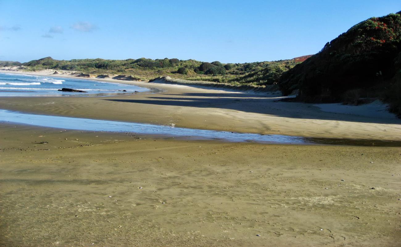 Photo de Twilight Beach avec sable lumineux de surface