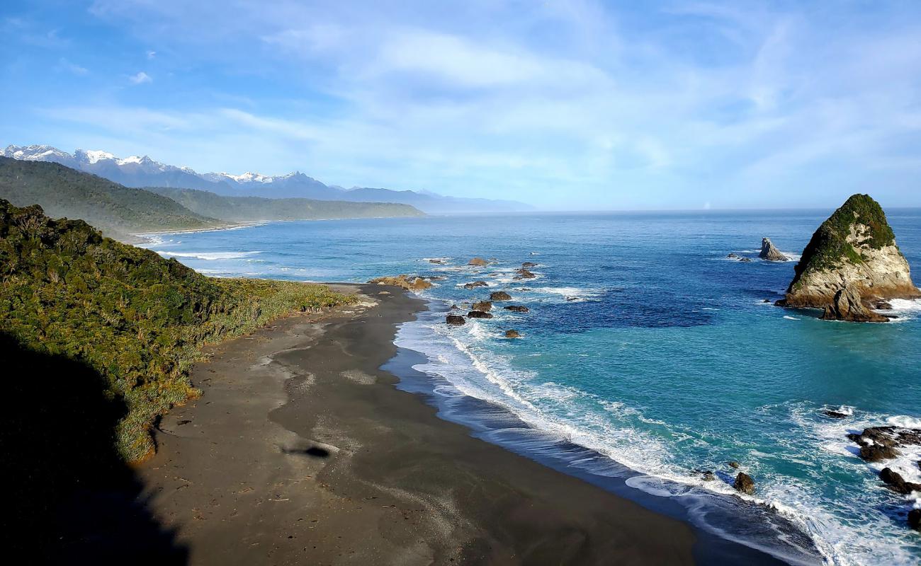 Photo de Wolf River Beach avec sable beige de surface