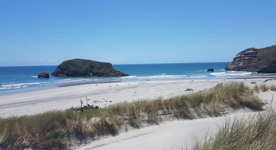Plage de Wharariki