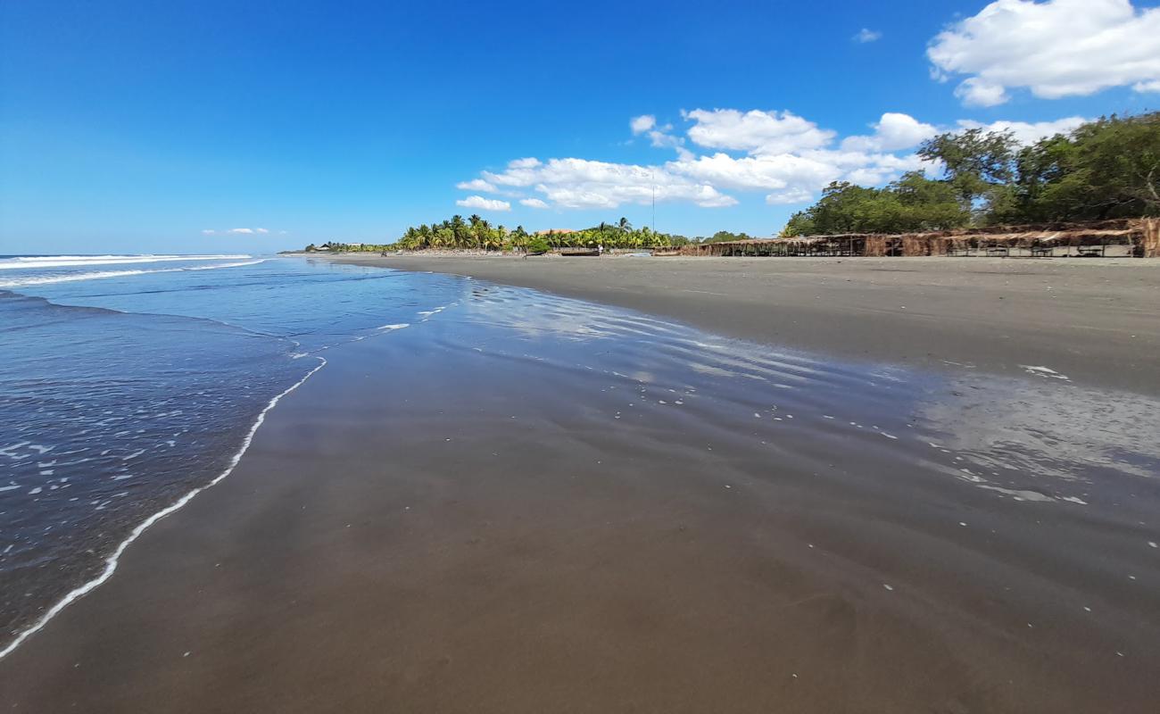 Photo de Santa Maria del Mar beach avec sable brun de surface