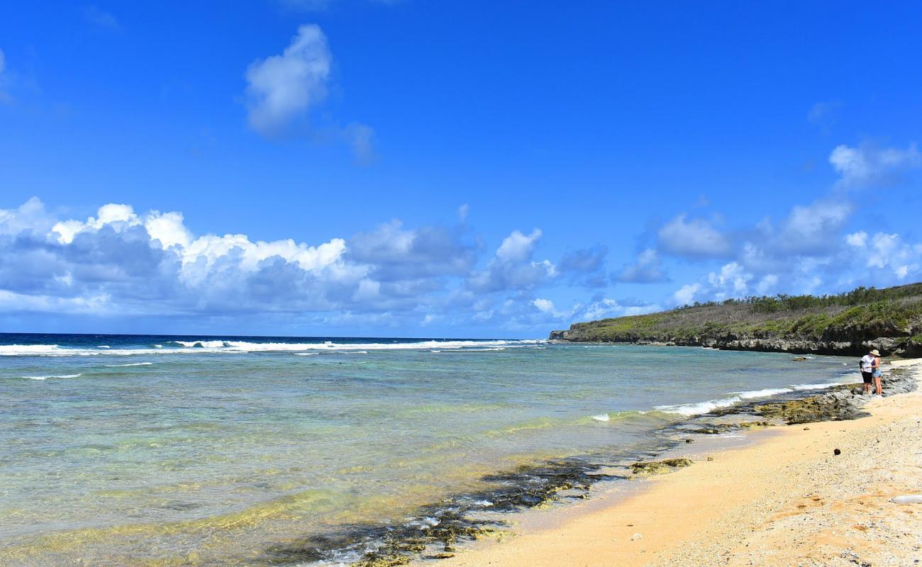 Photo de Tank Beach avec sable lumineux de surface