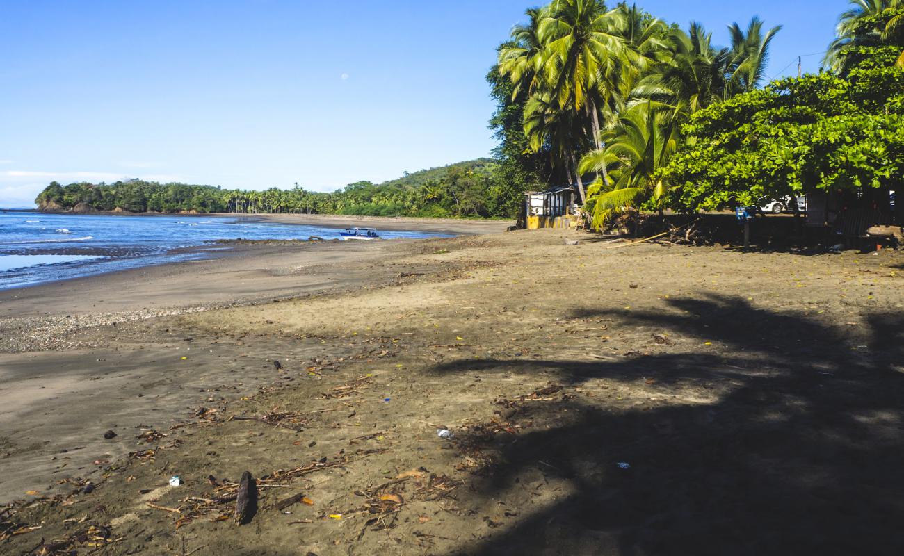 Photo de Santa Catalina Beach avec sable beige de surface